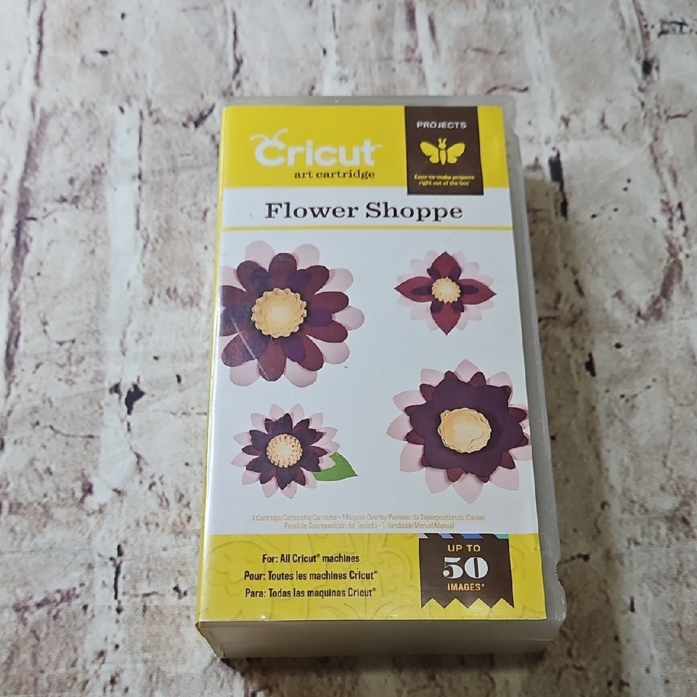 2012‎ Cricut Giant Flowers Cartridge